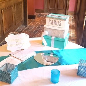 Tiffany Blue Table Runners